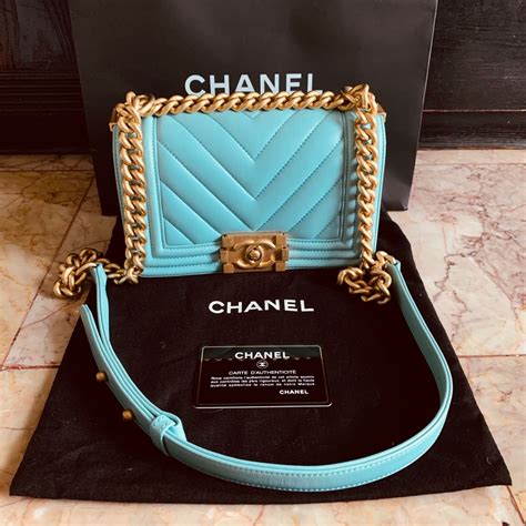 tiffany blue chanel boy